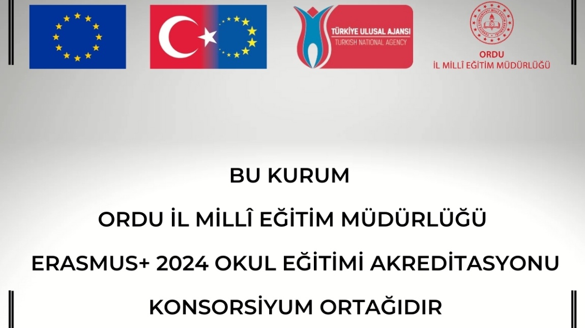 ERASMUS+OKUL EĞİTİMİ AKREDİTASYONU KONSORSİYUM ORTAĞI OLDUK